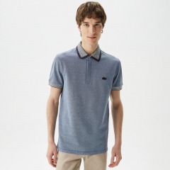 Мужское поло Lacoste Regular Fit в полоску