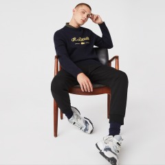 Мужской свитер Lacoste из смеси шерсти и хлопка