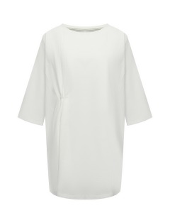 Футболка oversize, белая MM6 Maison Margiela