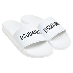 Шлёпки с лого Dsquared2