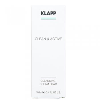 Klapp Очищающая крем-пенка Cleansing Cream Foam, 100 мл (Klapp, Clean & active)