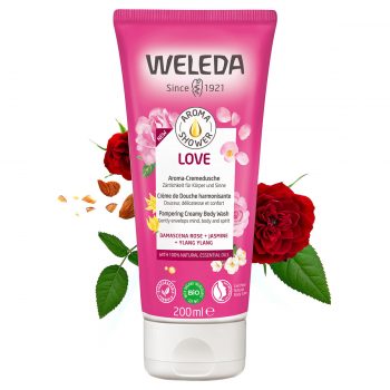 Weleda Гель для душа Love, 200 мл (Weleda, Розовая линия)