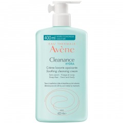 Avene Очищающий успокаивающий крем для проблемной кожи Hydra, 400 мл (Avene, Cleanance)