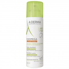 A-Derma Смягчающий спрей-эмолент для лица и тела 0+, 200 мл (A-Derma, Exomega Control)