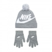 Шапка и перчатки Swoosh Pom Beanie Hat And Gloves Set