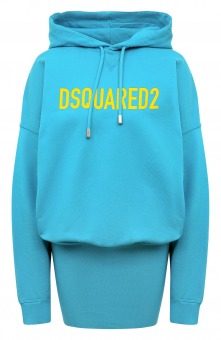 Хлопковое платье Dsquared2