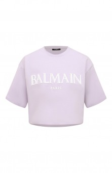 Хлопковая футболка Balmain