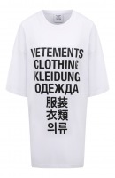 Хлопковая футболка VETEMENTS