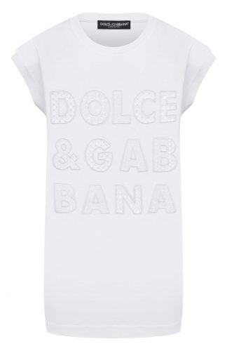 Хлопковая футболка Dolce & Gabbana