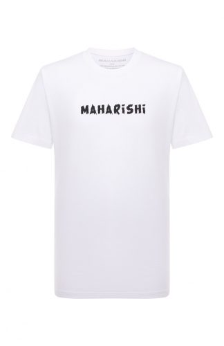 Хлопковая футболка Maharishi