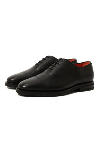 Кожаные оксфорды Santoni