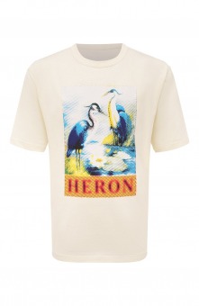 Хлопковая футболка Heron Preston