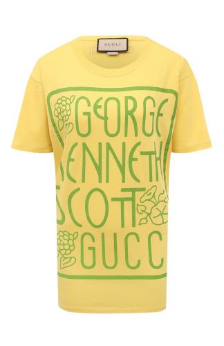 Хлопковая футболка Gucci x Ken Scott Gucci