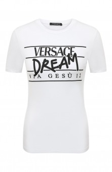 Футболка из вискозы Versace