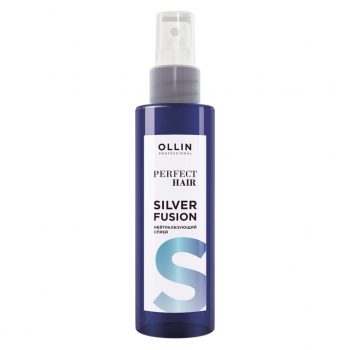 OLLIN PROFESSIONAL Нейтрализующий спрей для волос SILVER FUSION OLLIN PERFECT HAIR