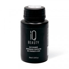 IQ BEAUTY Каучуковое финишное покрытие без липкого слоя 30.0