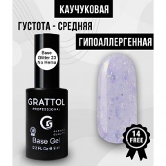 GRATTOL Каучуковая гель база поталь для ногтей