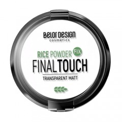 BELOR DESIGN Рисовая пудра фиксатор Final touch